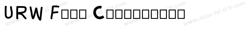 URW Form Cond字体转换